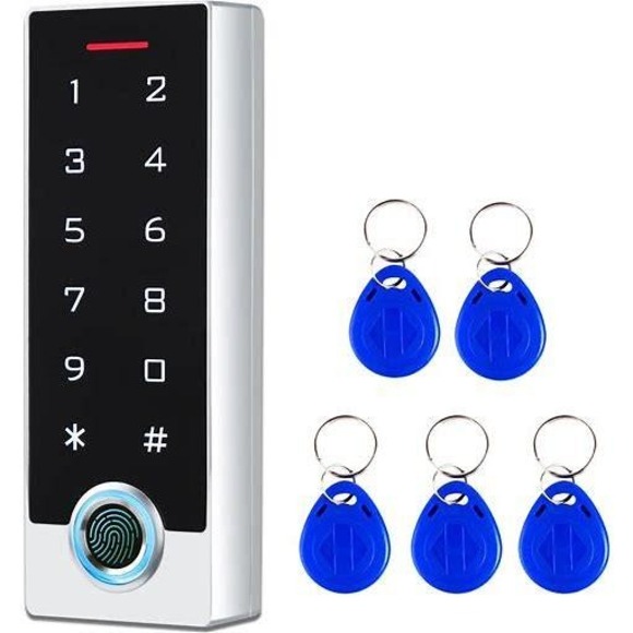 Other | Metal Fingerprint Door Lock Opener Access Control Keypad Rfid ...